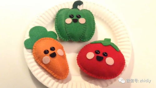 在家DIY不織布水果蔬菜，趣味吃吃喝喝新玩法